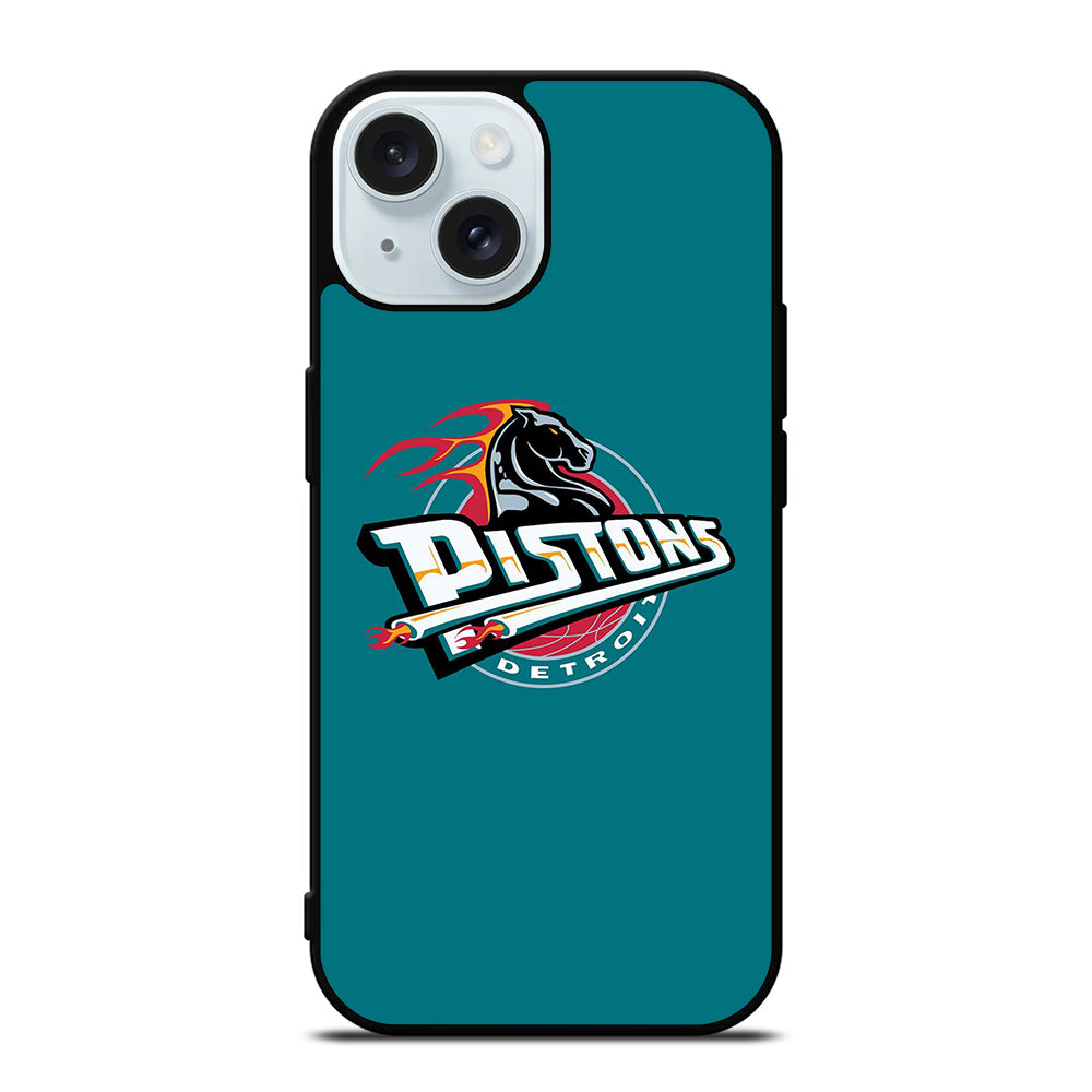 DETROIT PISTONS LOGO iPhone 15 Case Cover