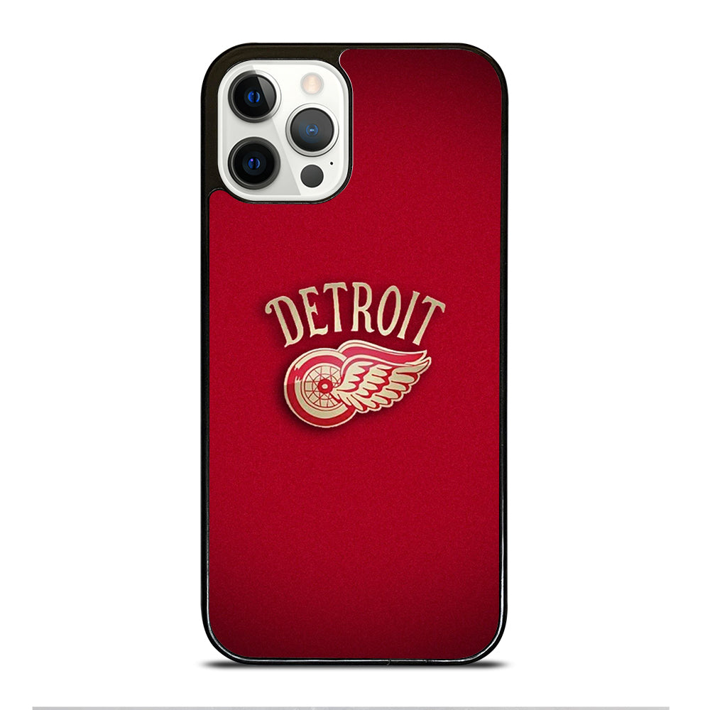DETROIT RED WINGS NHL LOGO iPhone 12 Pro Case Cover