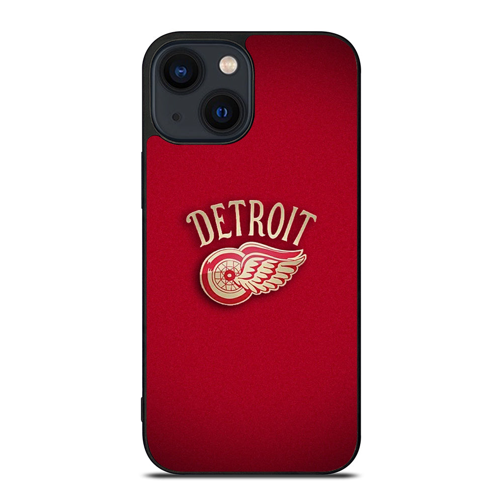 DETROIT RED WINGS NHL LOGO iPhone 14 Plus Case Cover