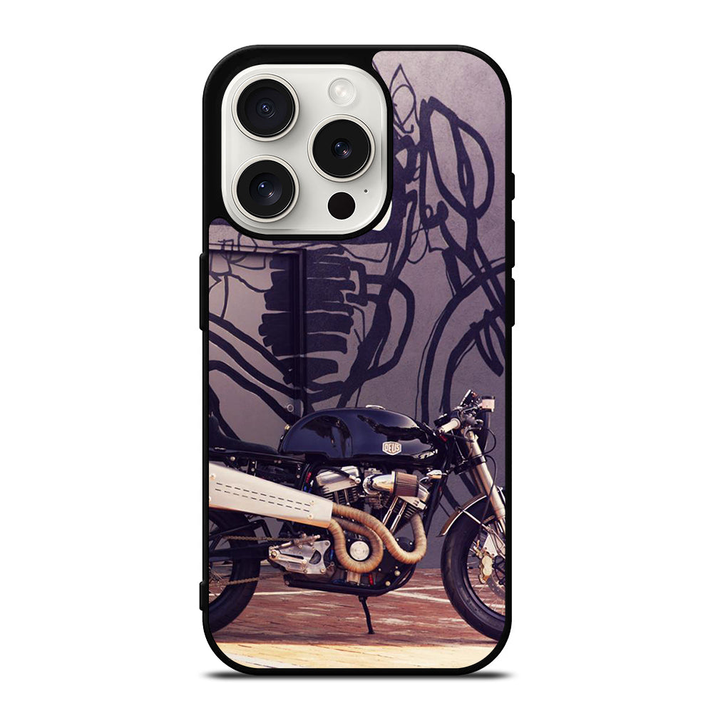 DEUS CUSTOM MOTORCYCLES 1 iPhone 15 Pro Case Cover