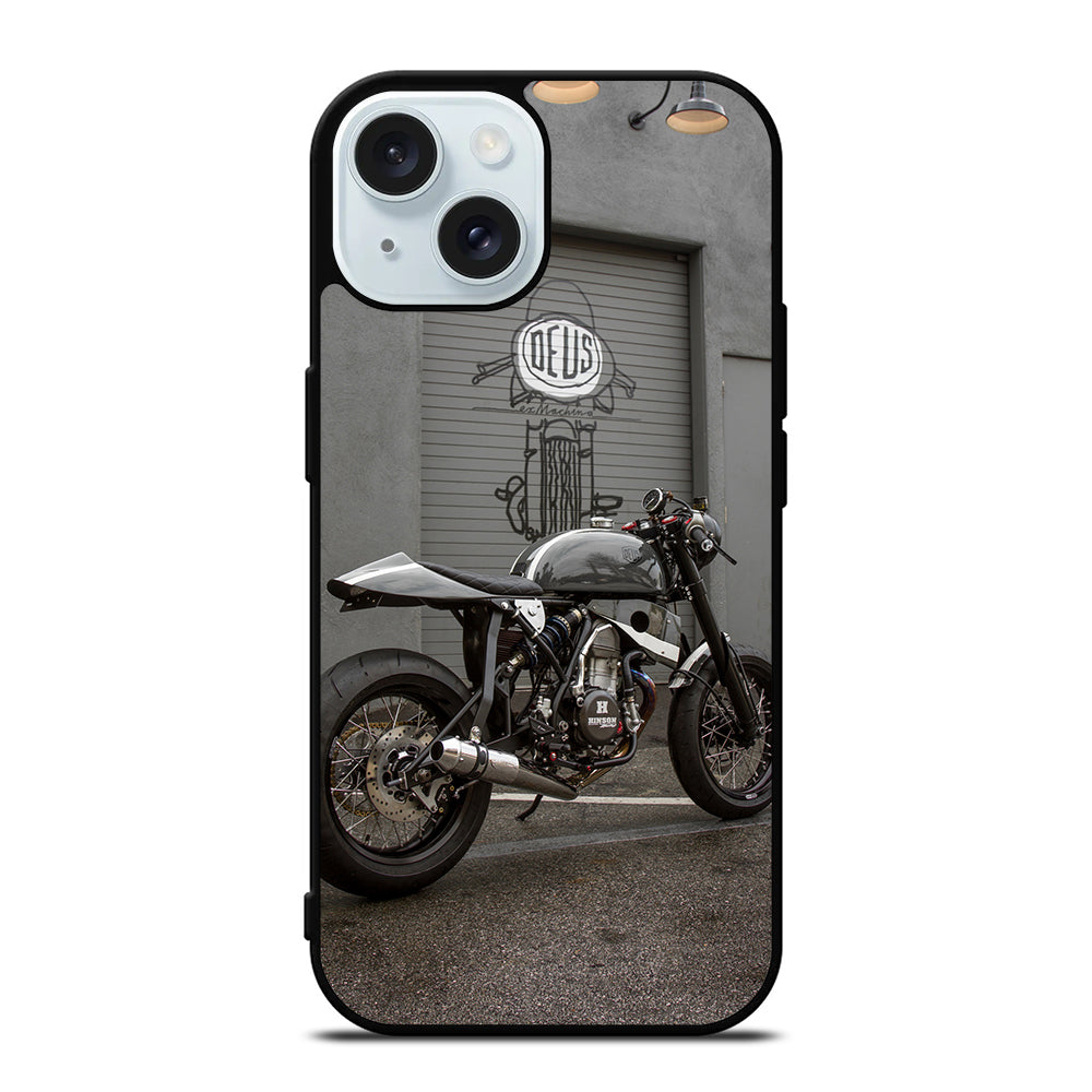 DEUS CUSTOM MOTORCYCLES 2 iPhone 15 Case Cover