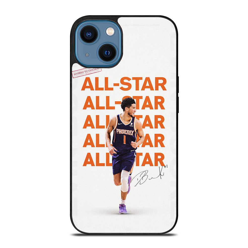 DEVIN BOOKER PHOENIX SUNS NBA BASKETBALL iPhone 14 Case Cover