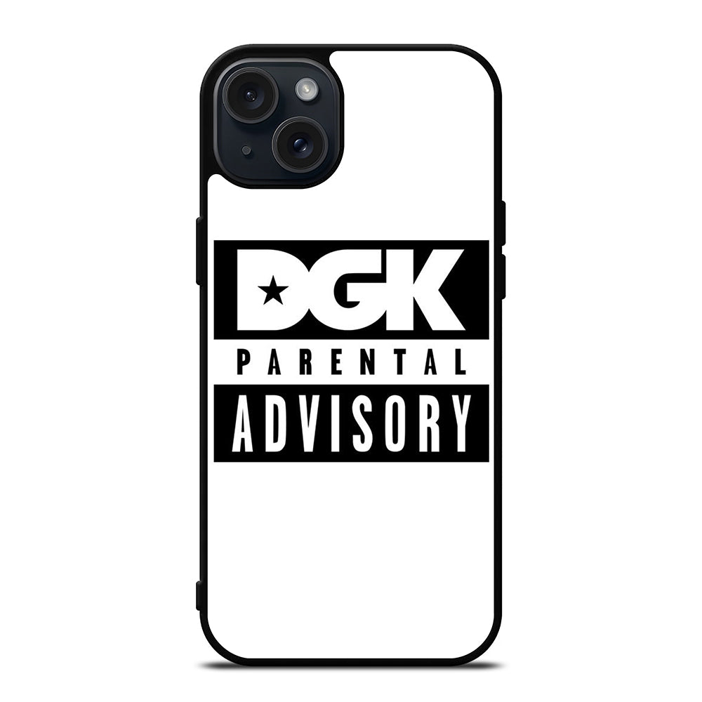 DGK PARENTAL ADVISORY LOGO iPhone 15 Plus Case Cover