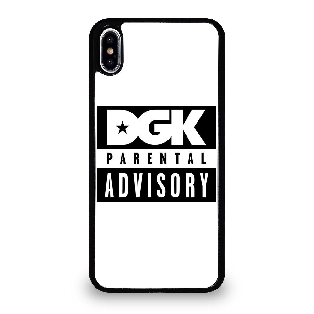 DGK PARENTAL ADVISORY LOGO iPhone XS Max Case Cover