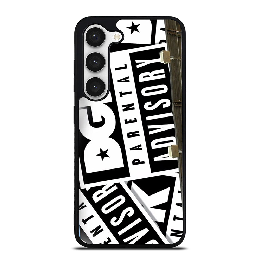 DGK PARENTAL ADVISORY PATTERN Samsung Galaxy S23 Case Cover