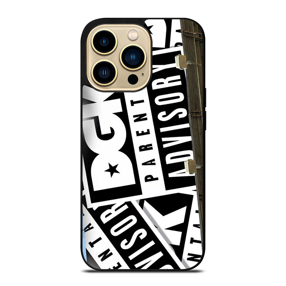 DGK PARENTAL ADVISORY PATTERN iPhone 14 Pro Max Case Cover