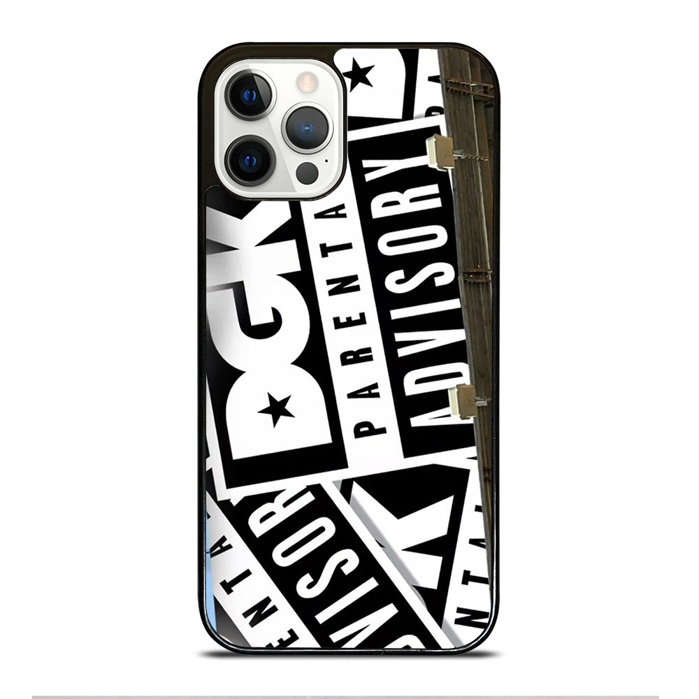 DGK PARENTAL ADVISORY PATTERN iPhone 12 Pro Case Cover