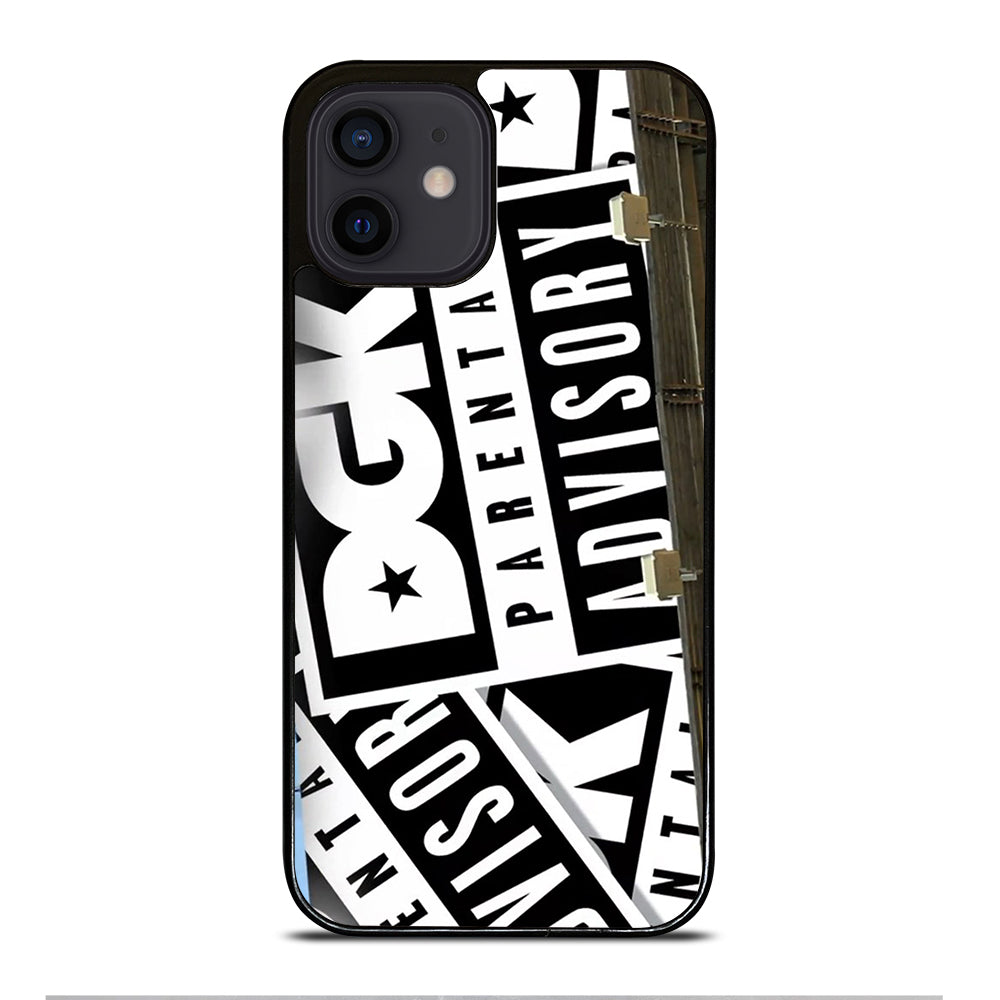 DGK PARENTAL ADVISORY PATTERN iPhone 12 Mini Case Cover