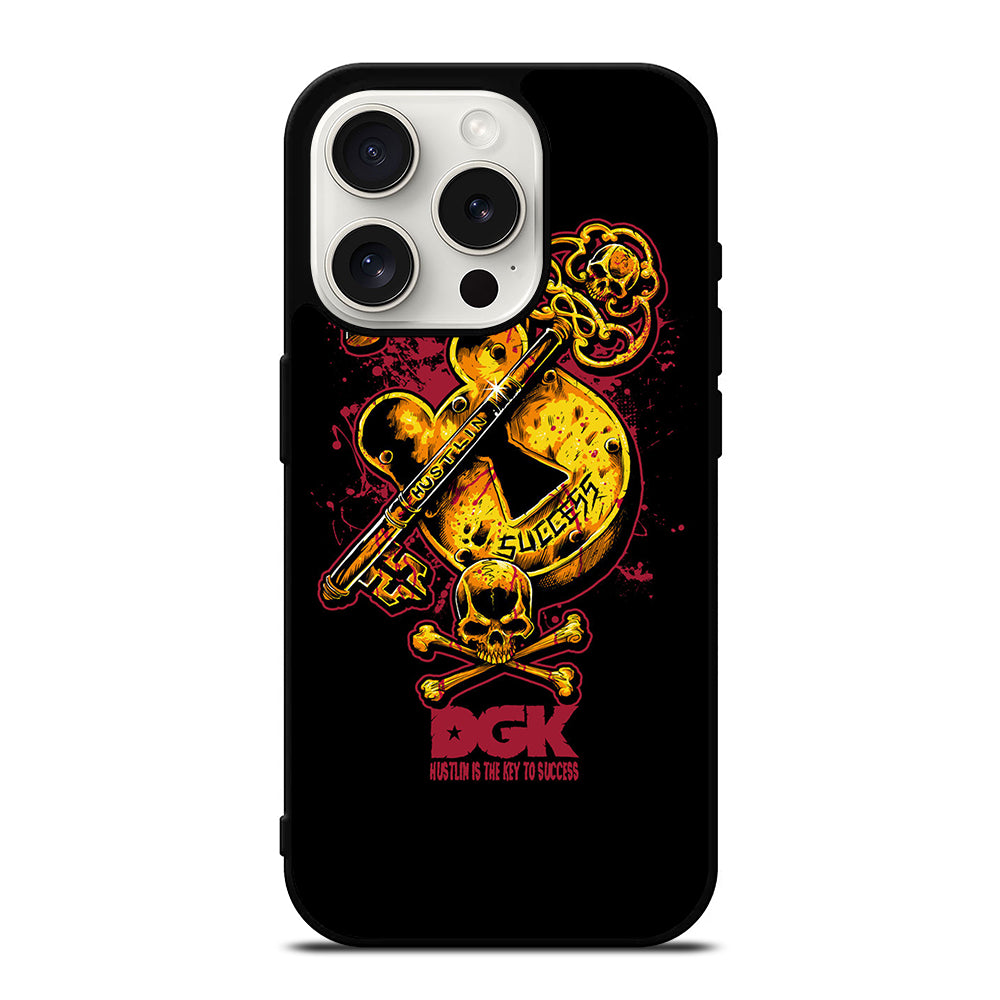DGK SKATEBOARDING 3 iPhone 15 Pro Case Cover