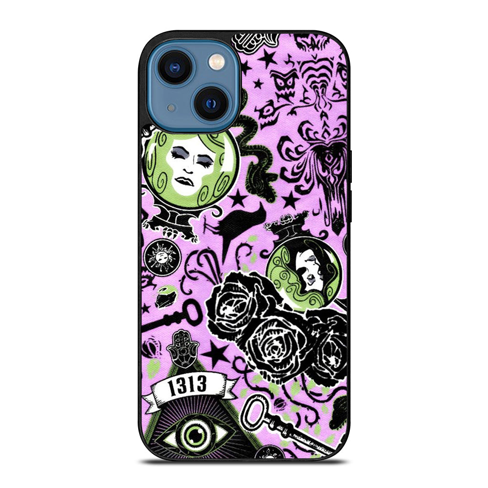 DISNEY HAUNTED MANSION PATTERN ART 2 iPhone 14 Case Cover