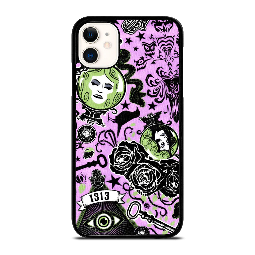 DISNEY HAUNTED MANSION PATTERN ART 2 iPhone 11 Case Cover
