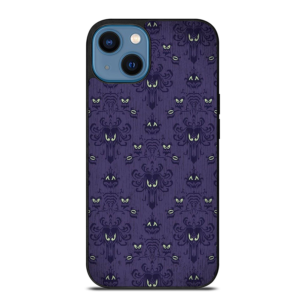 DISNEY HAUNTED MANSION PATTERN ART iPhone 14 Case Cover
