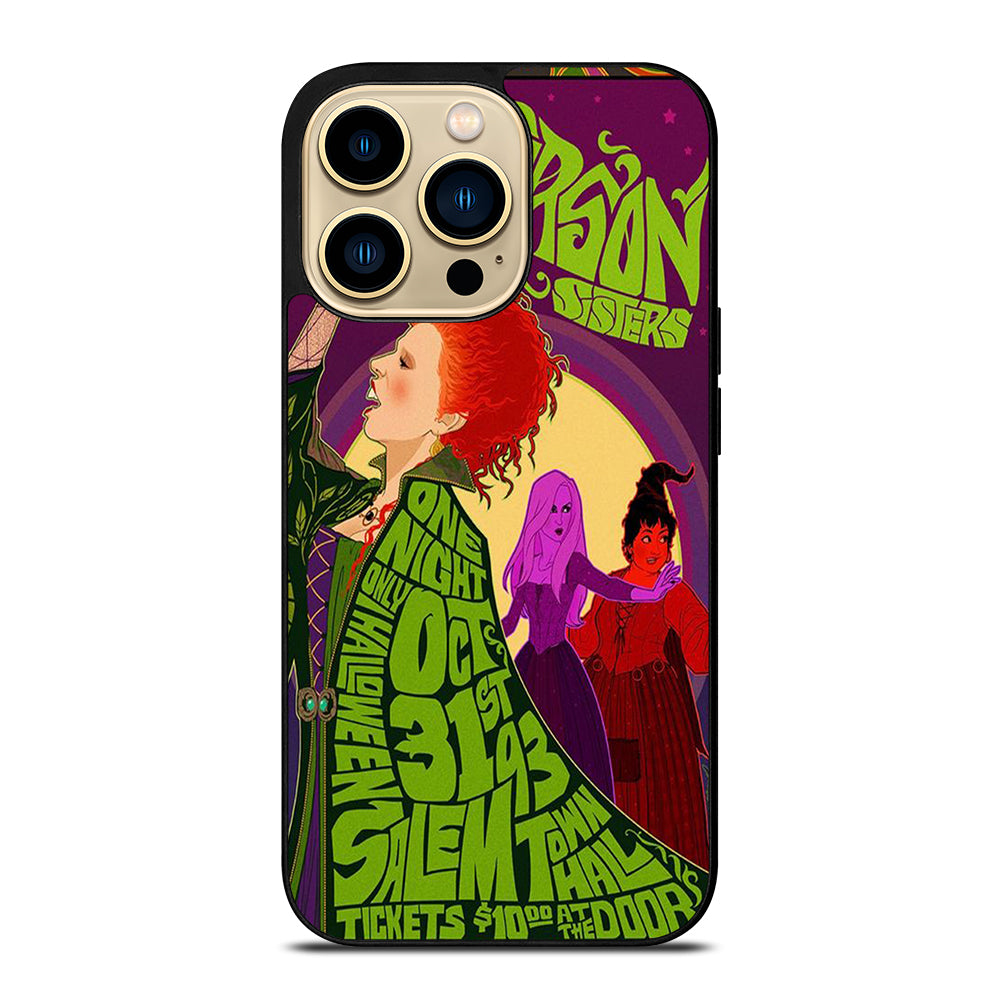 DISNEY HOCUS POCUS POSTER iPhone 14 Pro Max Case Cover