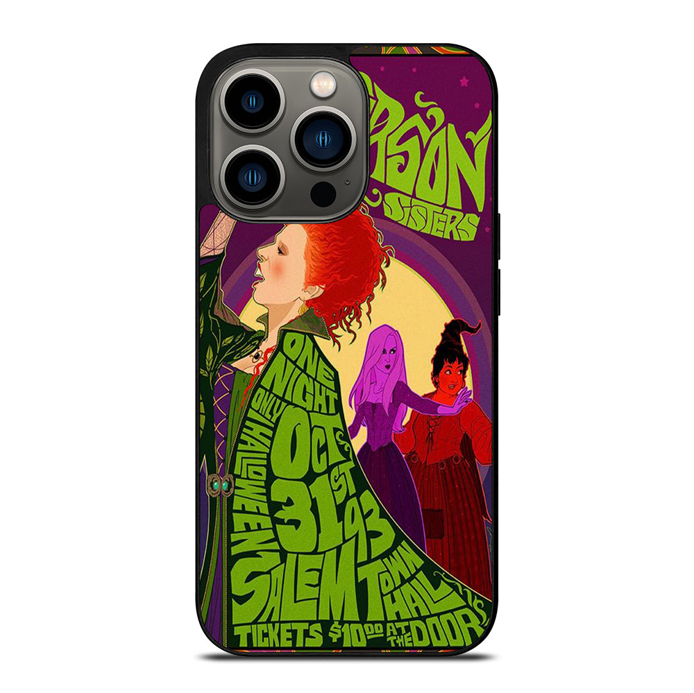 DISNEY HOCUS POCUS POSTER iPhone 13 Pro Case Cover