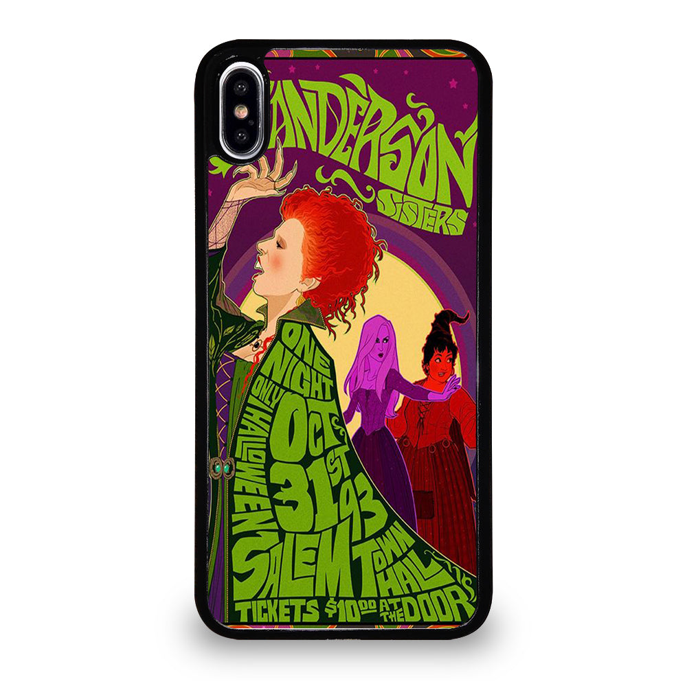 DISNEY HOCUS POCUS POSTER iPhone XS Max Case Cover