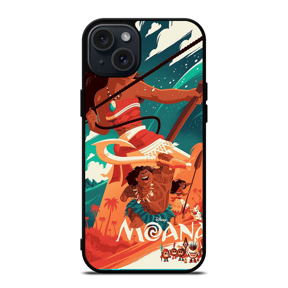 DISNEY MOANA CARTOON 3 iPhone 15 Plus Case Cover