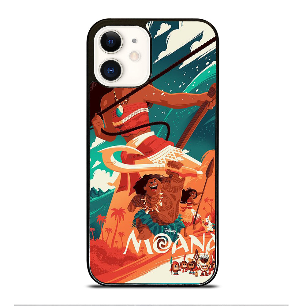DISNEY MOANA CARTOON 3 iPhone 12 Case Cover