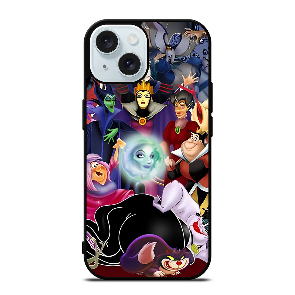 DISNEY PRINCESS VILLAINS 3 iPhone 15 Case Cover