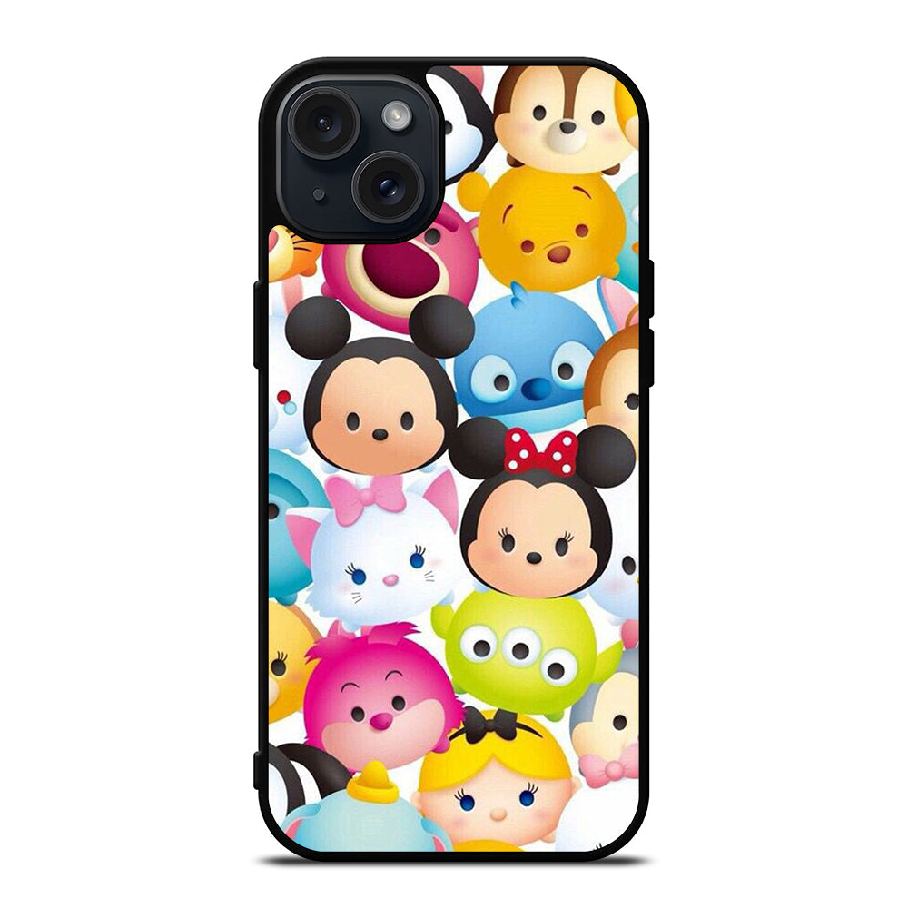 DISNEY TSUM TSUM PATTERN 3 iPhone 15 Plus Case Cover
