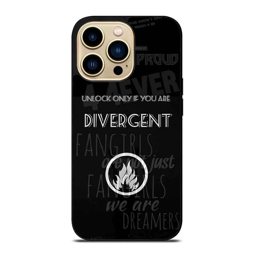 DIVERGENT QUOTE 2 iPhone 14 Pro Max Case Cover