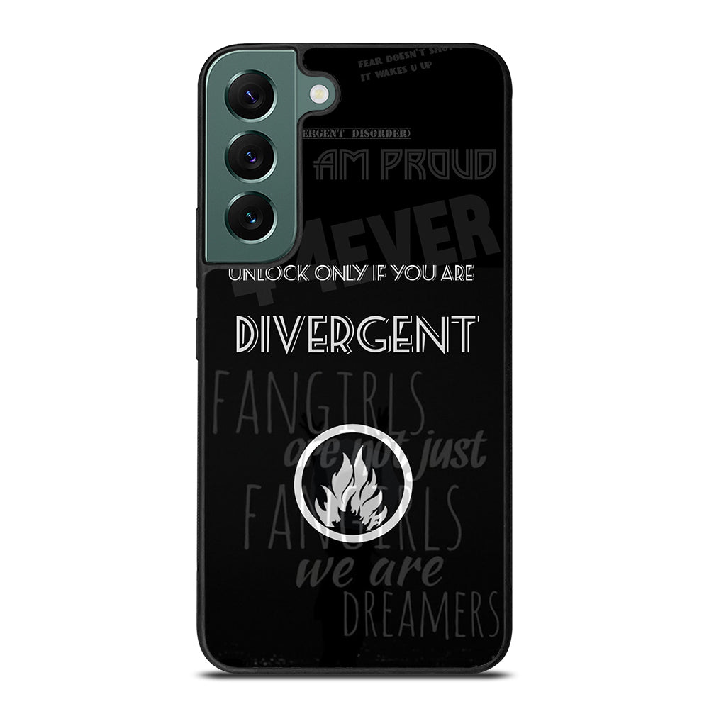 DIVERGENT QUOTE 2 Samsung Galaxy S22 Case Cover