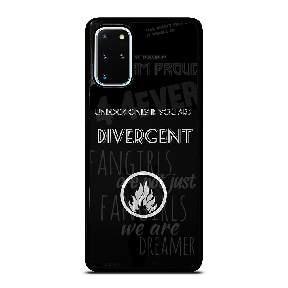 DIVERGENT QUOTE 2 Samsung Galaxy S20 Plus Case Cover