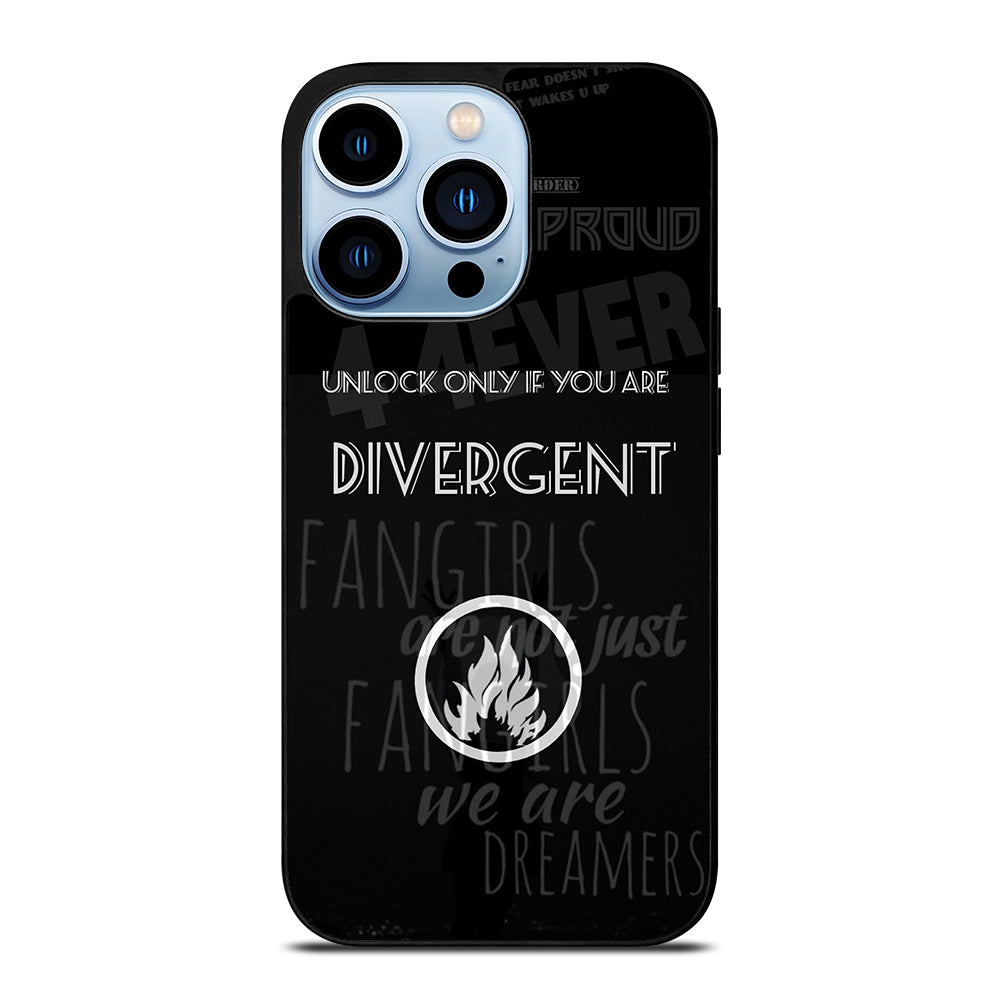 DIVERGENT QUOTE 2 iPhone 13 Pro Max Case Cover
