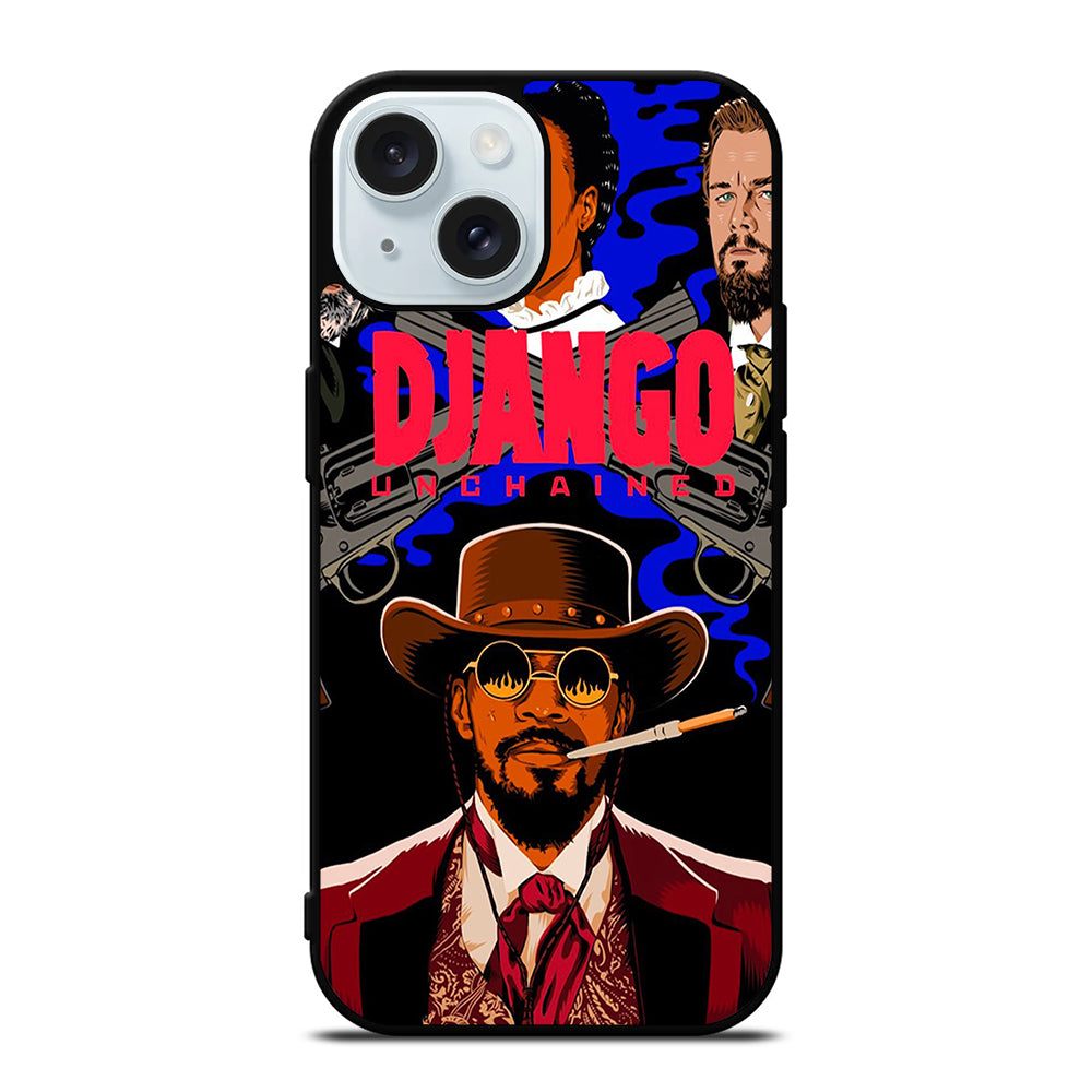 DJANGO UNCHAINED MOVIE POSTER iPhone 15 Case Cover