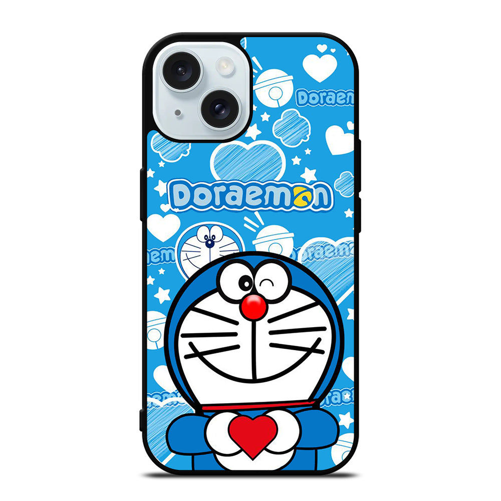DORAEMON CUTE CARTOON iPhone 15 Case Cover
