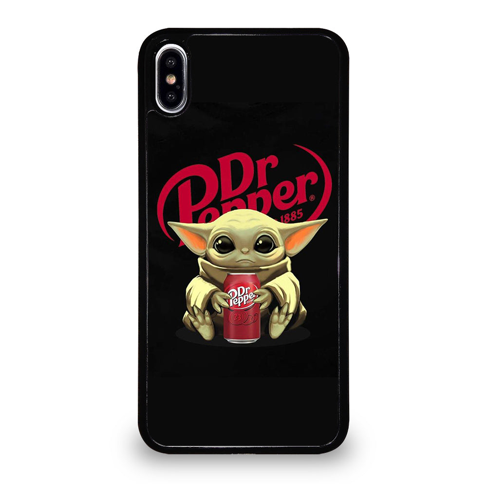 DR PEPPER BABY YODA iPhone XS Max Case Cover