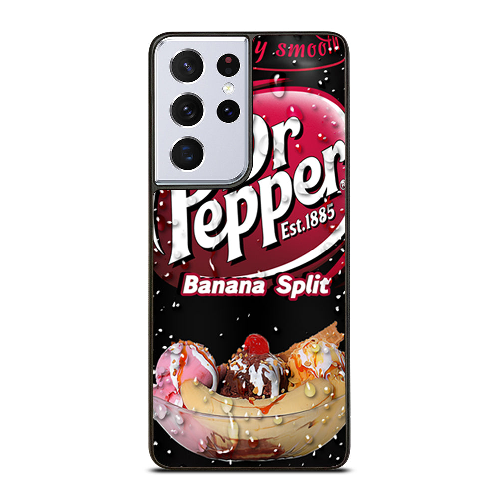 DR PEPPER BANANA SOFT DRINK Samsung Galaxy S21 Ultra Case Cover