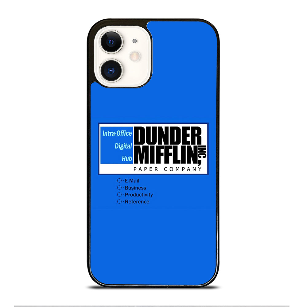 DUNDER MIFFLIN LOGO 3 iPhone 12 Case Cover