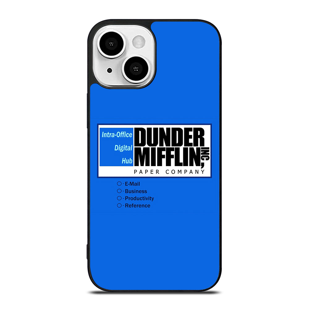 DUNDER MIFFLIN LOGO 3 iPhone 13 Mini Case Cover