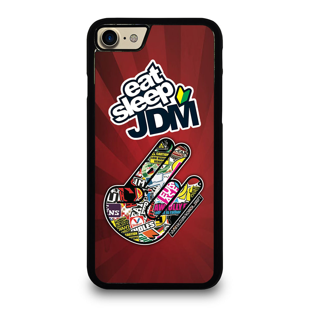 EAT SLEEP JDM LOGO iPhone 7 / 8 Case Cover