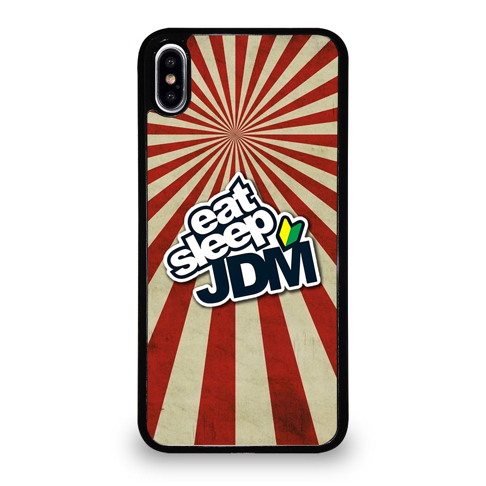 EAT SLEEP JDM SYMBOL iPhone XS Max Case Cover