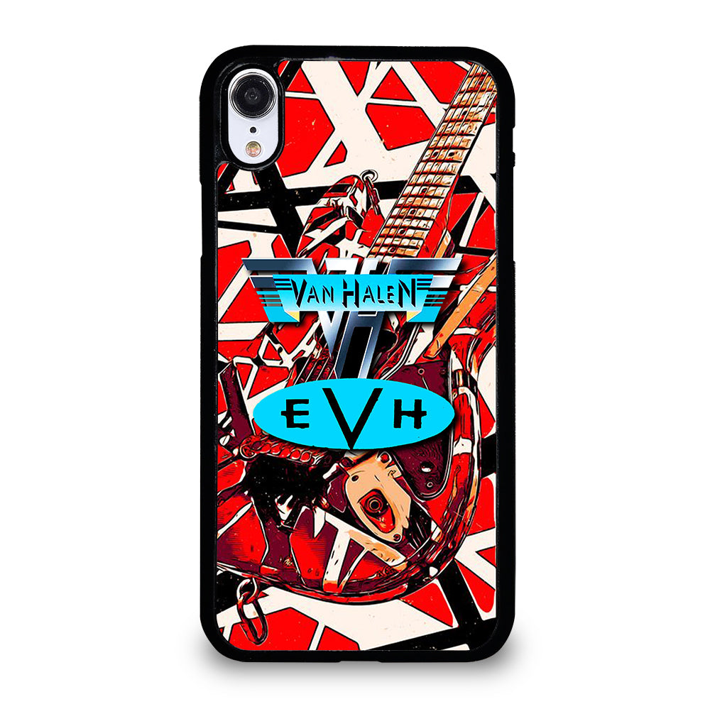 EDDIE VAN HALEN GUITAR LOGO 2 iPhone XR Case Cover