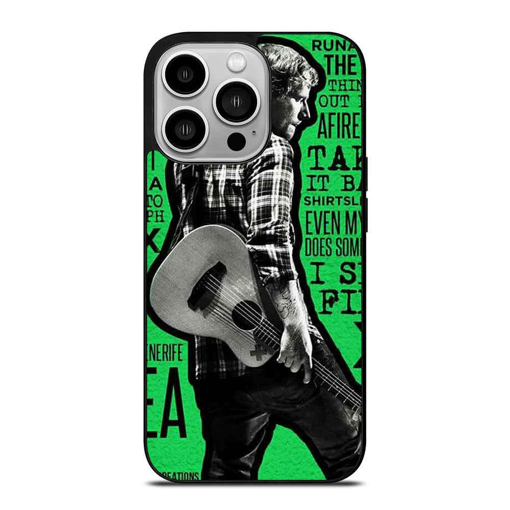 ED SHEERAN iPhone 14 Pro Case Cover