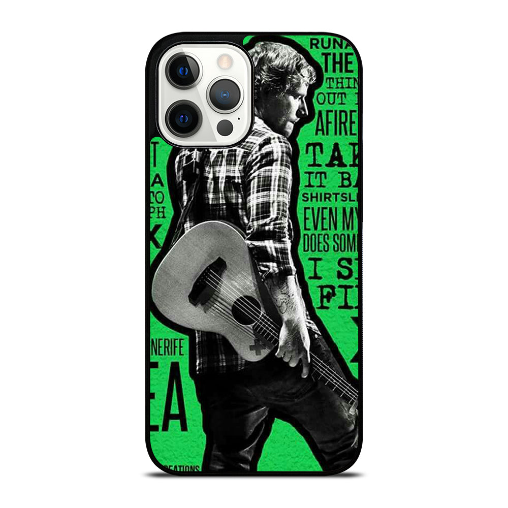 ED SHEERAN iPhone 12 Pro Max Case Cover