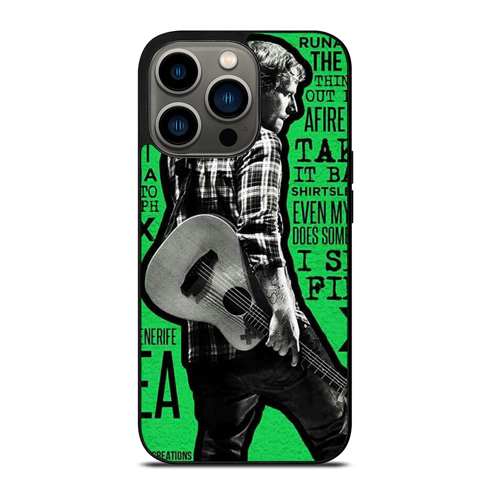 ED SHEERAN iPhone 13 Pro Case Cover