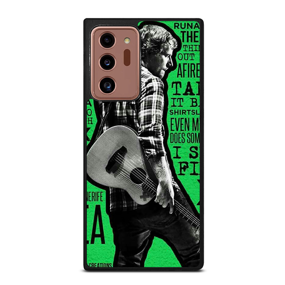 ED SHEERAN Samsung Galaxy Note 20 Ultra Case Cover