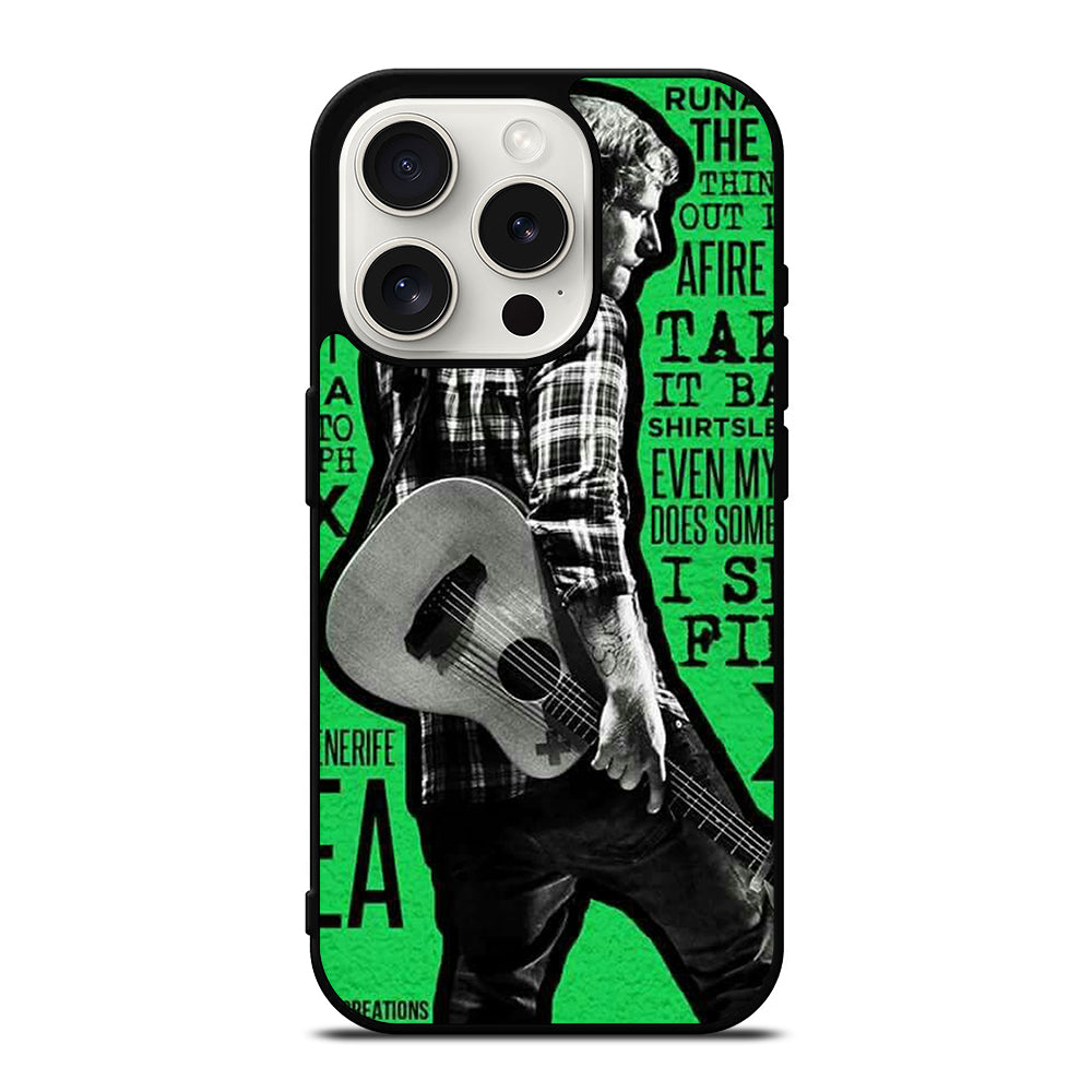 ED SHEERAN iPhone 15 Pro Case Cover