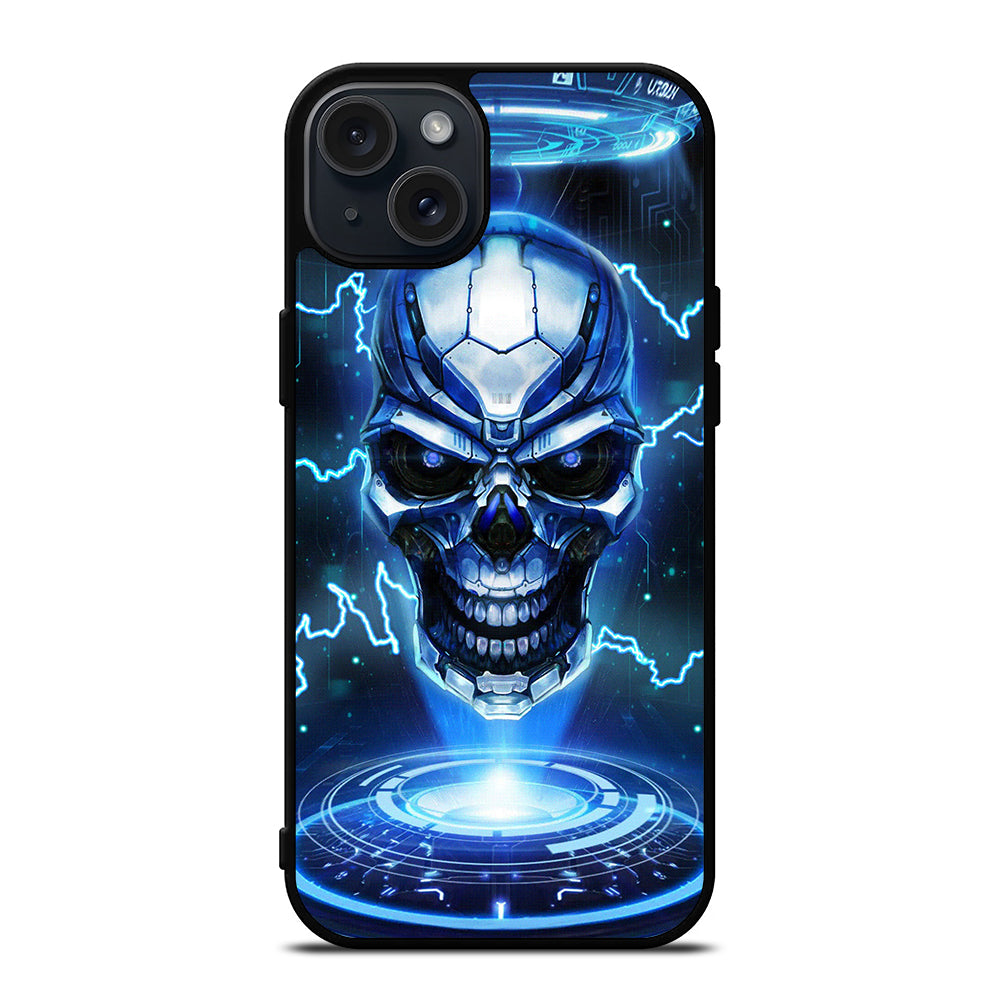 ELECTRIC SKULL BONE 1 iPhone 15 Plus Case Cover