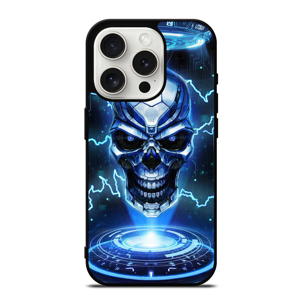 ELECTRIC SKULL BONE 1 iPhone 15 Pro Case Cover