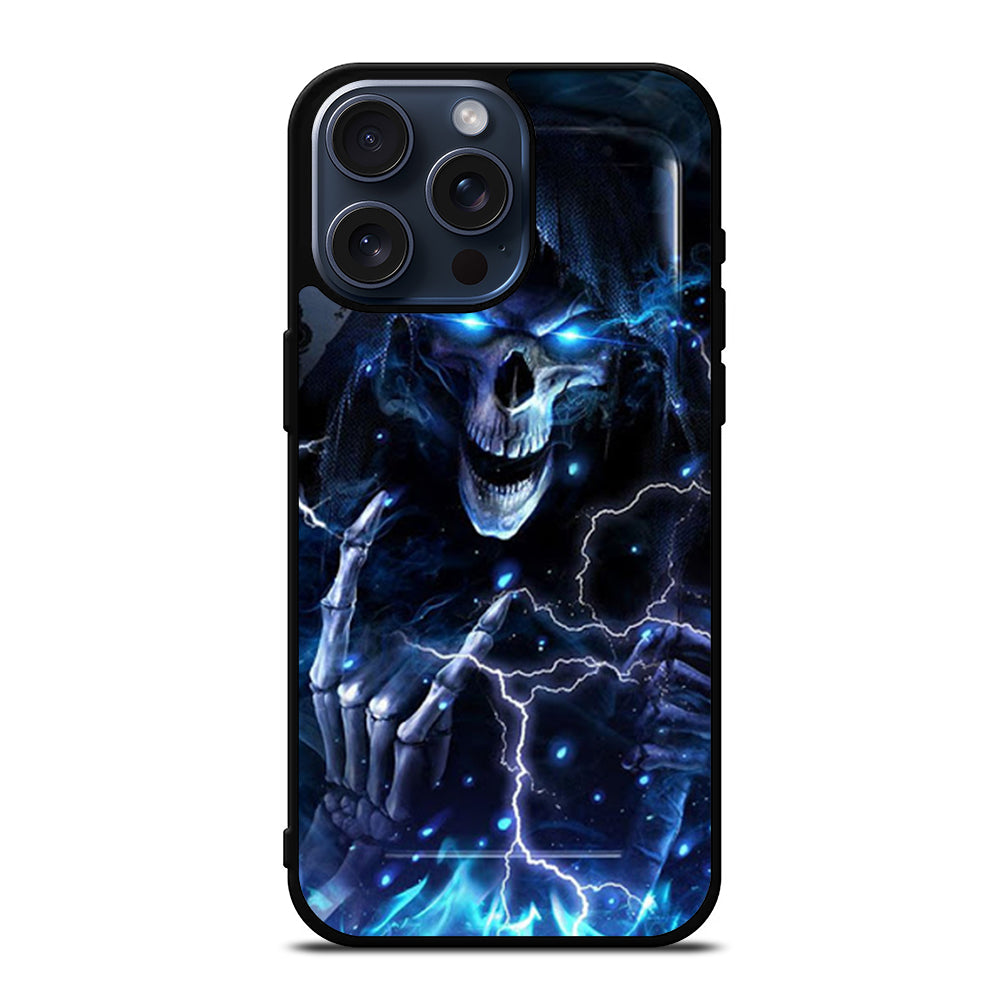 ELECTRIC SKULL BONE 2 iPhone 15 Pro Max Case Cover