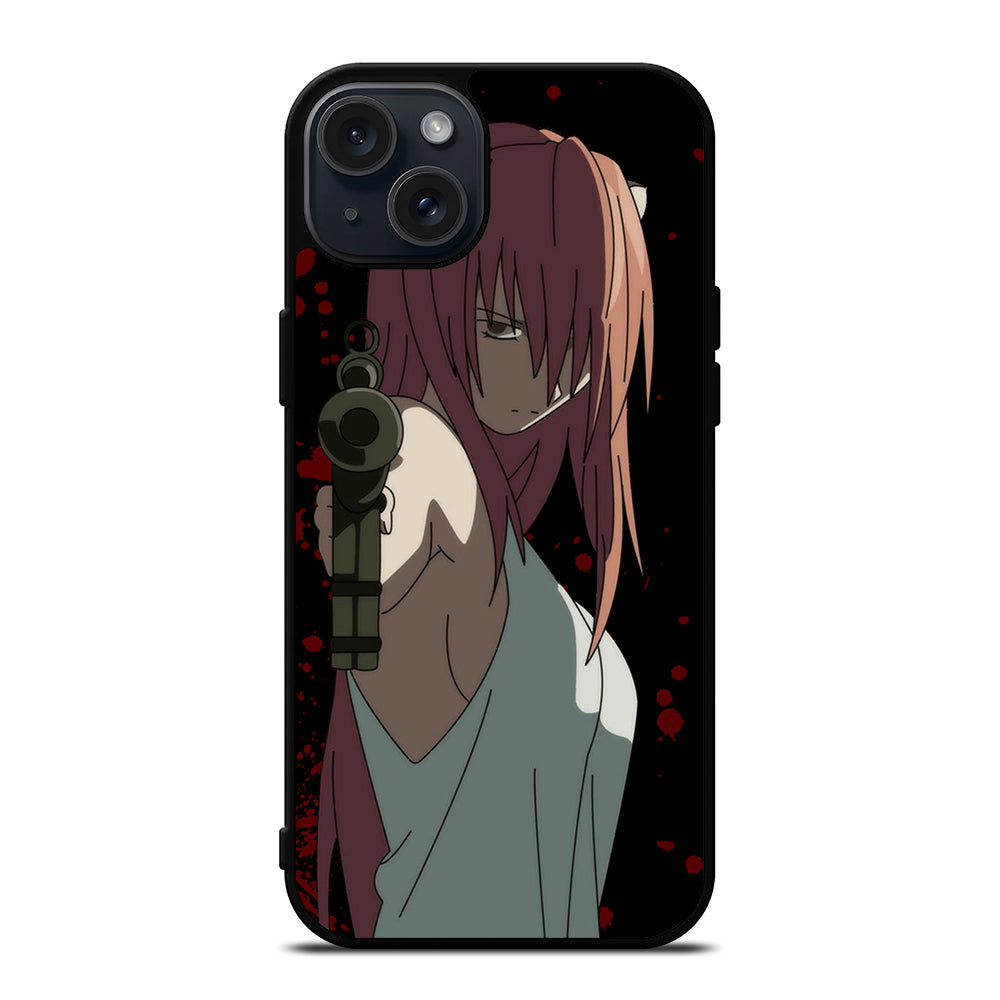 ELFEN LIED LUCY ANIME 3 iPhone 15 Plus Case Cover