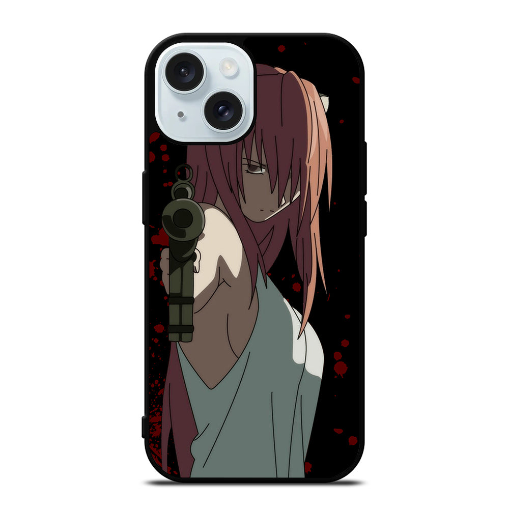 ELFEN LIED LUCY ANIME 3 iPhone 15 Case Cover