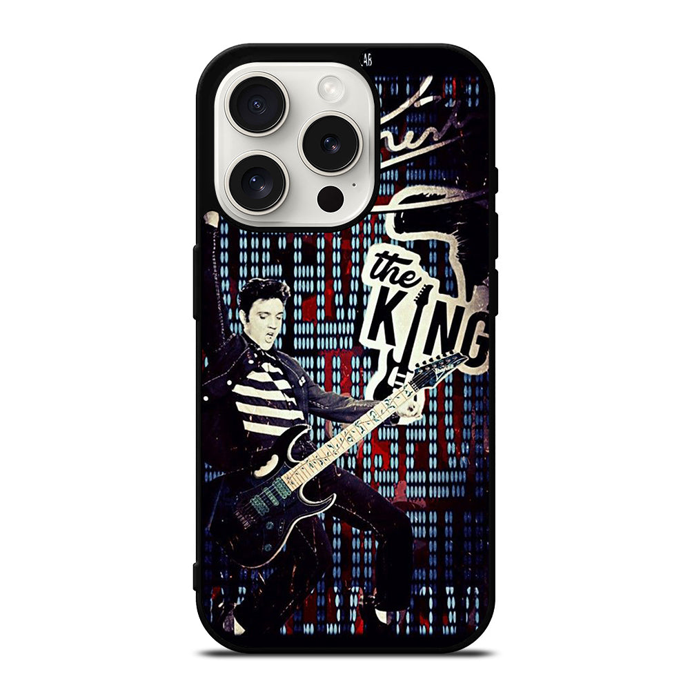 ELVIS PRESLEY KING SINGER iPhone 15 Pro Case Cover