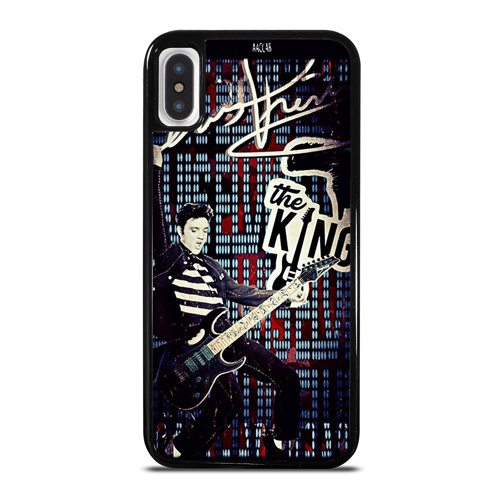 ELVIS PRESLEY KING SINGER iPhone X / XS Case Cover