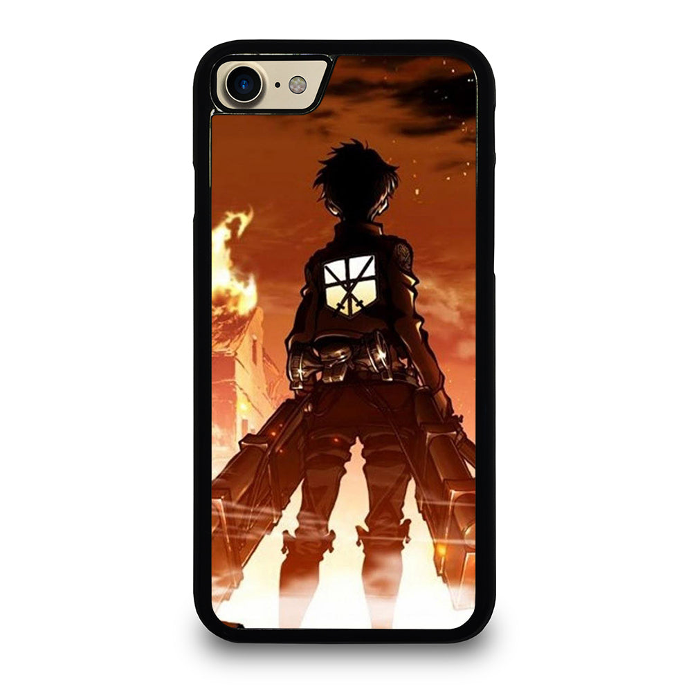 EREN YEAGER ATTACK ON TITAN ANIME SERIES iPhone 7 / 8 Case Cover