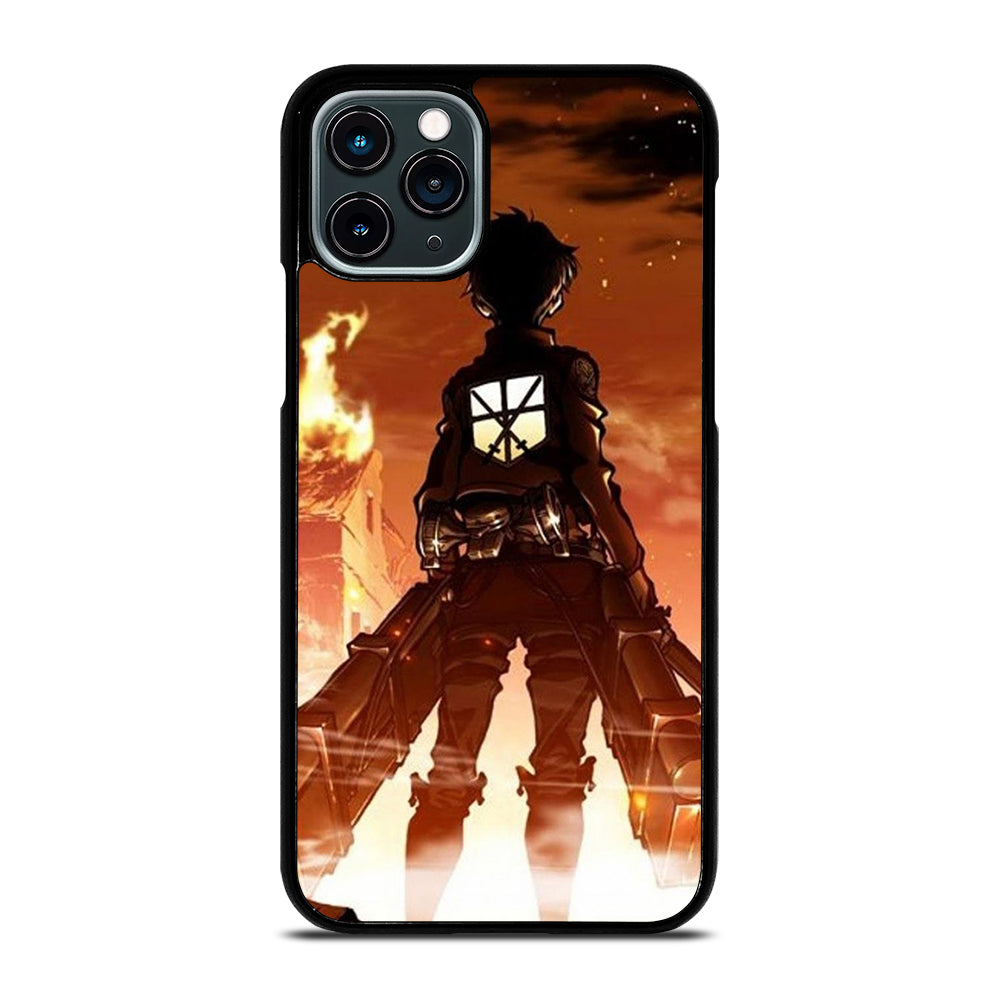EREN YEAGER ATTACK ON TITAN ANIME SERIES iPhone 11 Pro Case Cover